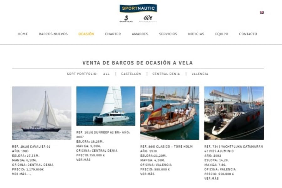Posicionamiento Web Seo Denia Calp Jávea Nauticas Charter